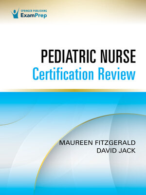 cover image of Pediatric Nurse Certification Review
